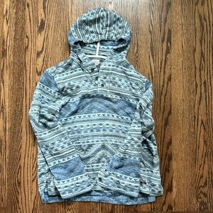 Faherty Men’s Poncho/hoodie (M)